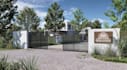 modern residential housing development,layout community gated,property rendering