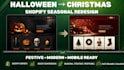 redesign shopify halloween or christmas store for holiday sales, shopify store