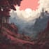 draw fantasy concept landscape illustrations