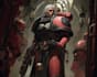 making a warhammer 40k character art
