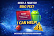 fix bugs and optimize your flutter app professionally
