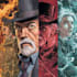 illustrate a superhero comic cover art