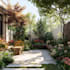 create backyard landscape design rendering