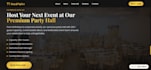 create a modern restaurant website with online table booking