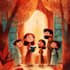 design faith based children book bible illustrations