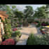 create a backyard landscape design, patio, front yard design