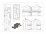 do house city permit drawings, floor plans, elevations, deck and framing