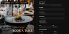 build modern restaurant website with menu and booking system