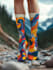 unique socks design and custom socks design