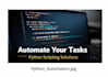 develop python automation scripts and web scraping bots