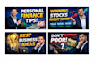 create high CTR finance youtube thumbnails