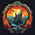 do a fantasy game logo