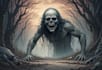 draw a horror illustration