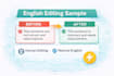 edit and rewrite your english or japanese text professionally