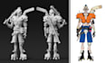 create game ready 3d character models pbr texture, stylized character design