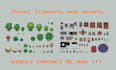 create custom pixel art tileset, tilemap, top down, rpg, platformer, adventure