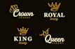 do modern crown logo design