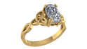 create custom engagement ring cad design