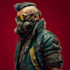 design anime character , cyberpunk character
