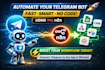 create telegram bot automation using n8n