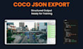 do image annotation and bounding boxes in coco json