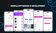 do mobile app development, android, ios app creation as flutter app developer