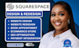 squarespace website design squarespace website redesign squarespace website