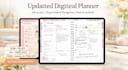 etsy digital planner canva design editable hyperlinked digital planner kdp etsy