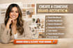 create a brand moodboard and instagram aesthetic feed