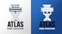 do amazing atlas education logo with vector design