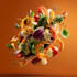 design creative animated food posters restaurant menu