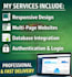 build custom website with multiple frameworks