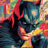 design an amazing superhero pop art