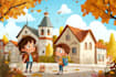 draw custom children book illustration