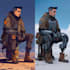 create dnd character art and sci fi concept art
