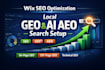 do wix SEO, local GEO and ai aeo optimization