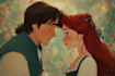 draw a couple portrait in disney characters
