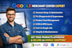 google merchant center suspension