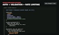build a rest API backend with nodejs express and mongodb