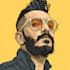 do cartoon vector portrait illustration