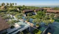 residential commercial site rendering, topographic map 3d model, real estate map