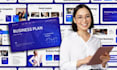 do investor pitch deck, startup pitch deck, presentation template design