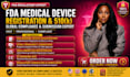 mhra registration, ukca certificate, fda compliance and mdr documentation