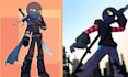 create engaging 2d stickman animation for social media
