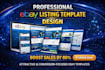 create ebay template design ebay seo listing ebay dropshipping store design