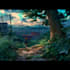 draw anime background, 2d environment, landscape