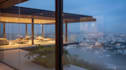relayout 3d cgi cliffside tropical villa,private residence,infinity pool render