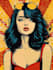 do digital handrawn wpap pop art