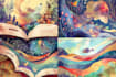 create colourful book illustrations and book covers