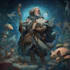 create an epic fantasy book cover